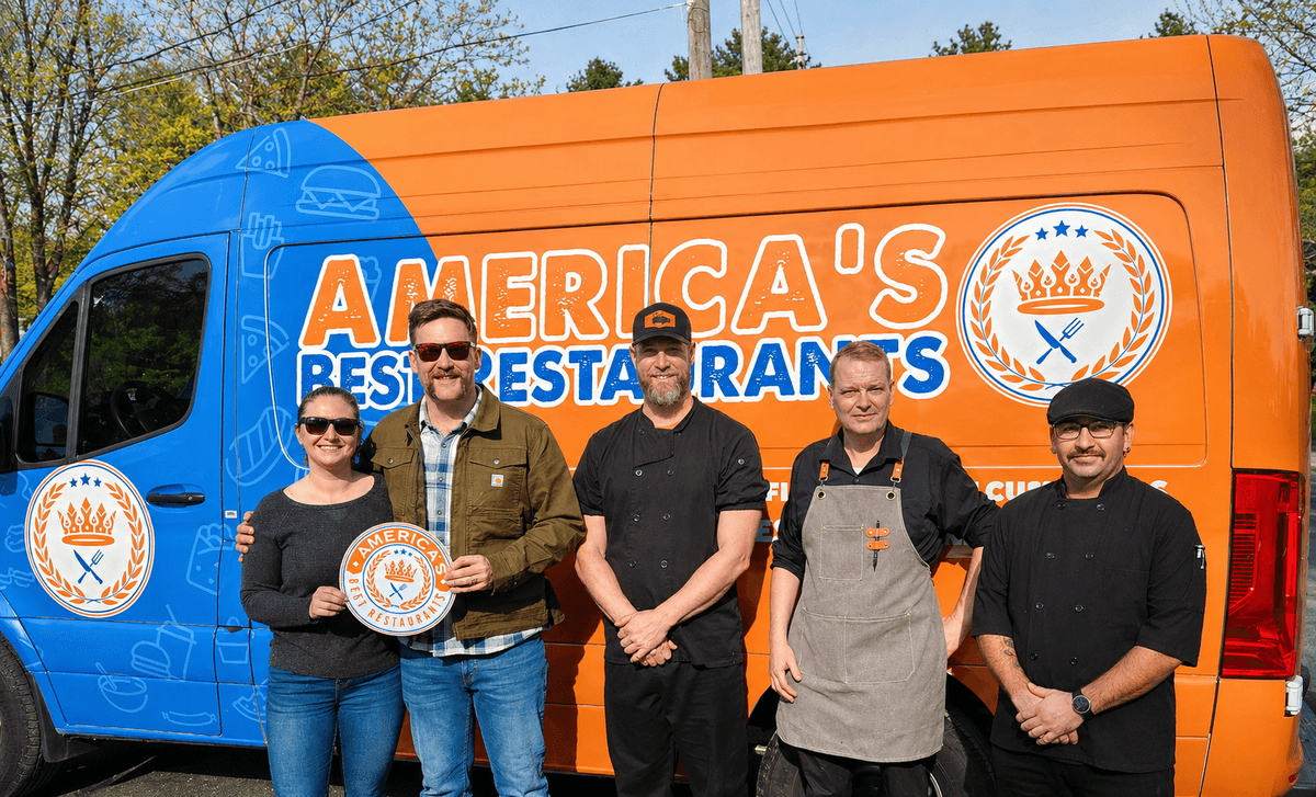 Chef Andrew Tobin and the Lil' Piece BBQ Team